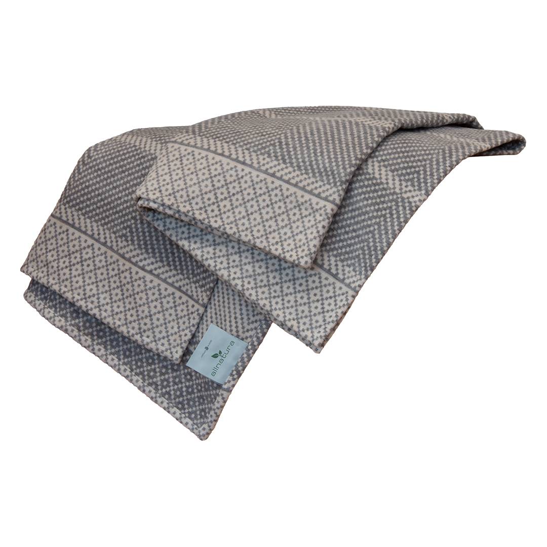 Baumwoll-Plüschdecke "Cotona-Canosa" von Allnatura