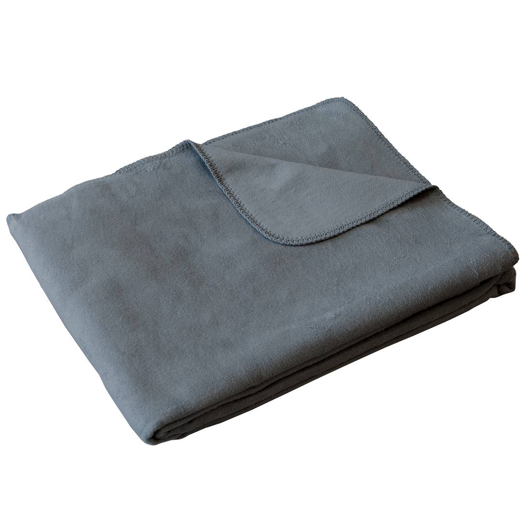 Baumwoll-Plüschdecke "Cotona-Colora" von Allnatura