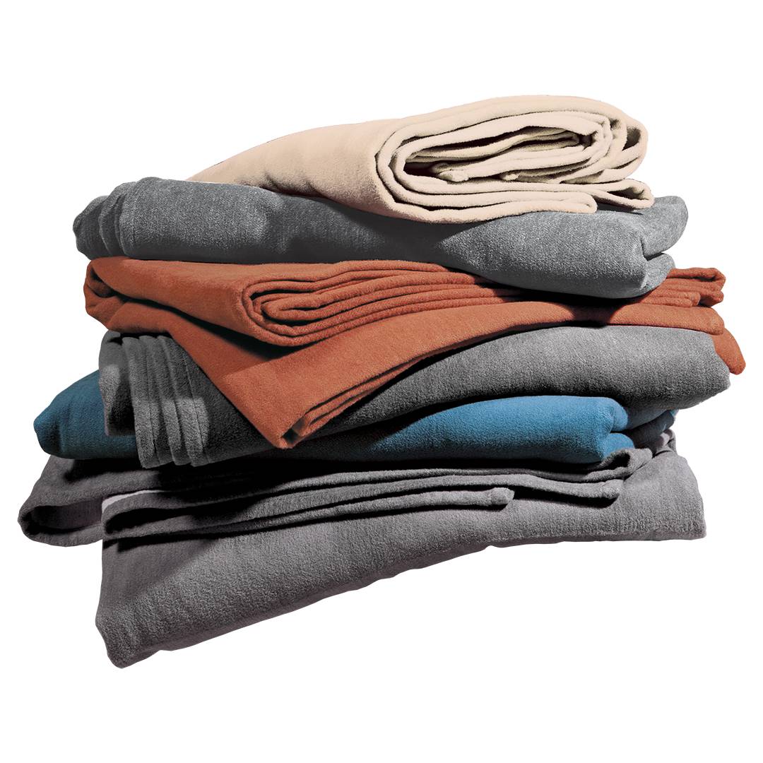 Baumwoll-Plüschdecke "Cotona-Double" von Allnatura