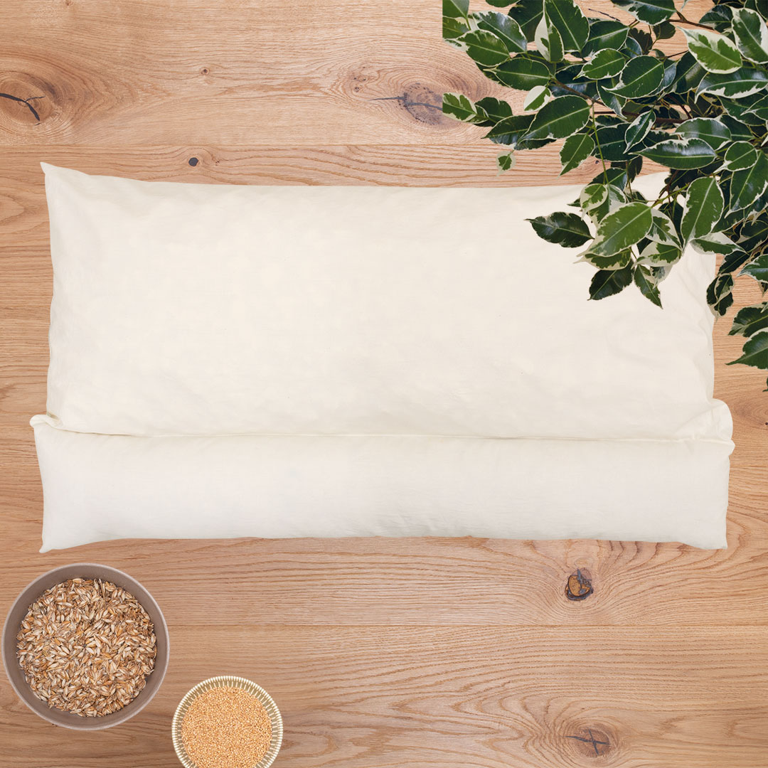 Dinkel-Hirse-Nackenstützkissen "Sanavera-Plus" von Allnatura