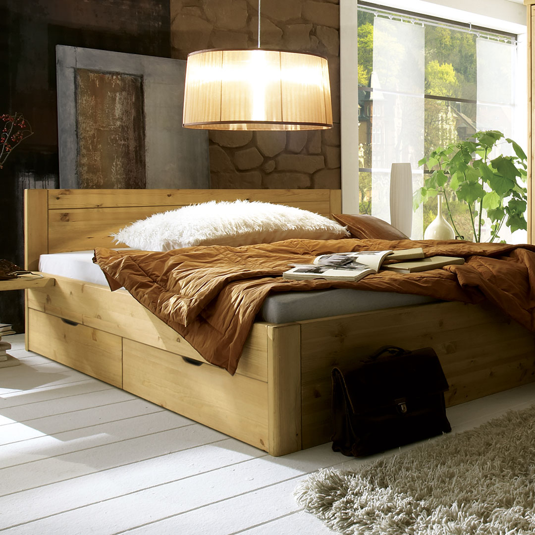 Schubkastenbett "Mascella" von Allnatura