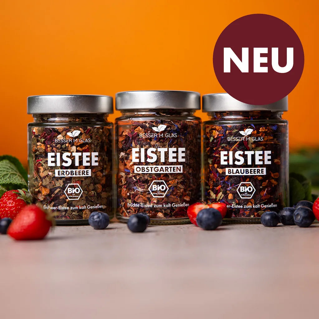 Früchte Eistee Set von Besser im Glas
