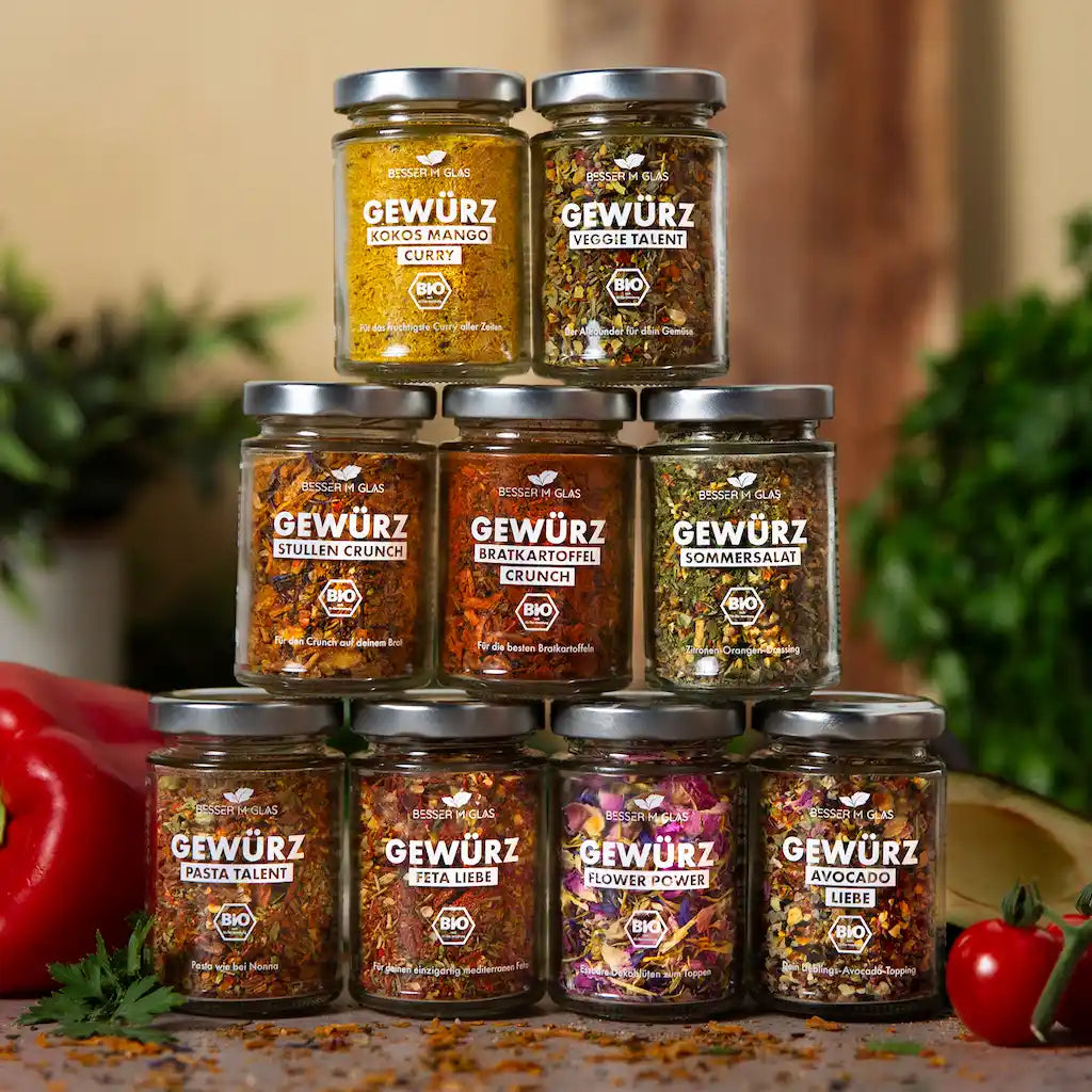 Gewürz Bestsellerbox von Besser im Glas