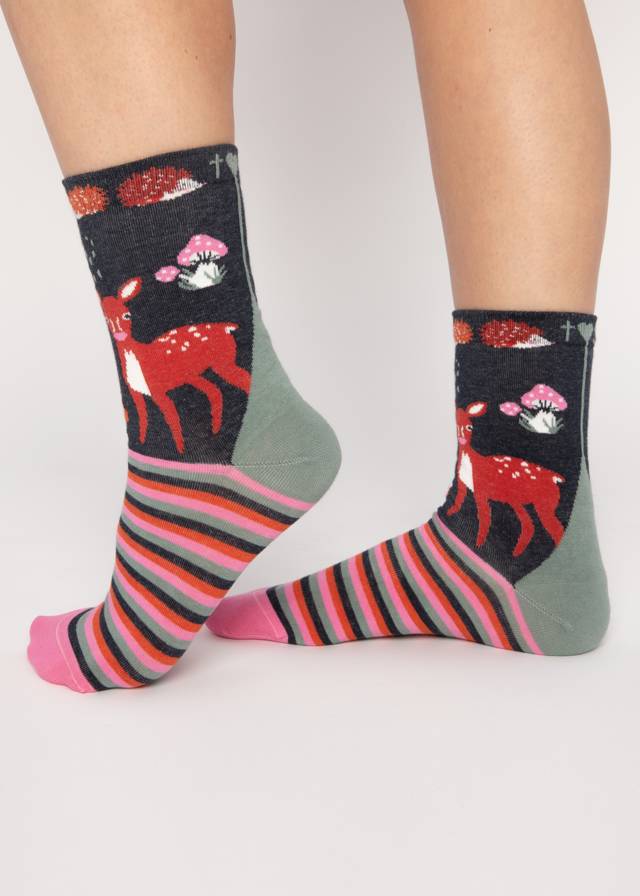 Baumwollsocken Sensational Steps - Animal Friend von Blutsgeschwister