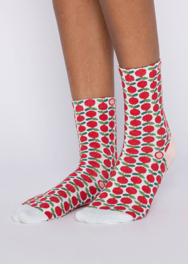 Baumwollsocken Sensational Steps - Apple Lover von Blutsgeschwister