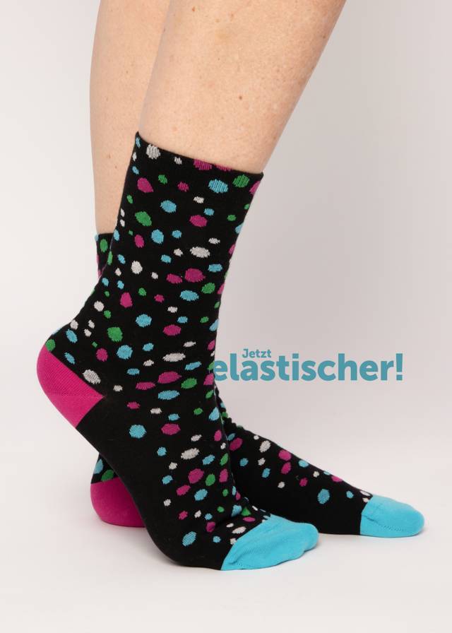 Baumwollsocken Sensational Steps - Confetti Party von Blutsgeschwister