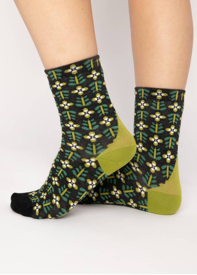 Baumwollsocken Sensational  Steps - My Green Footprint von Blutsgeschwister