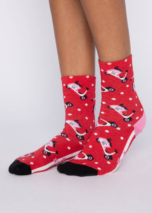 Baumwollsocken Sensational Steps - Summer Cottage von Blutsgeschwister