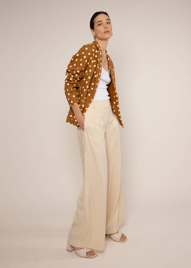 Blazer Eclat d’été - Pretty In Bronze Linen von Blutsgeschwister