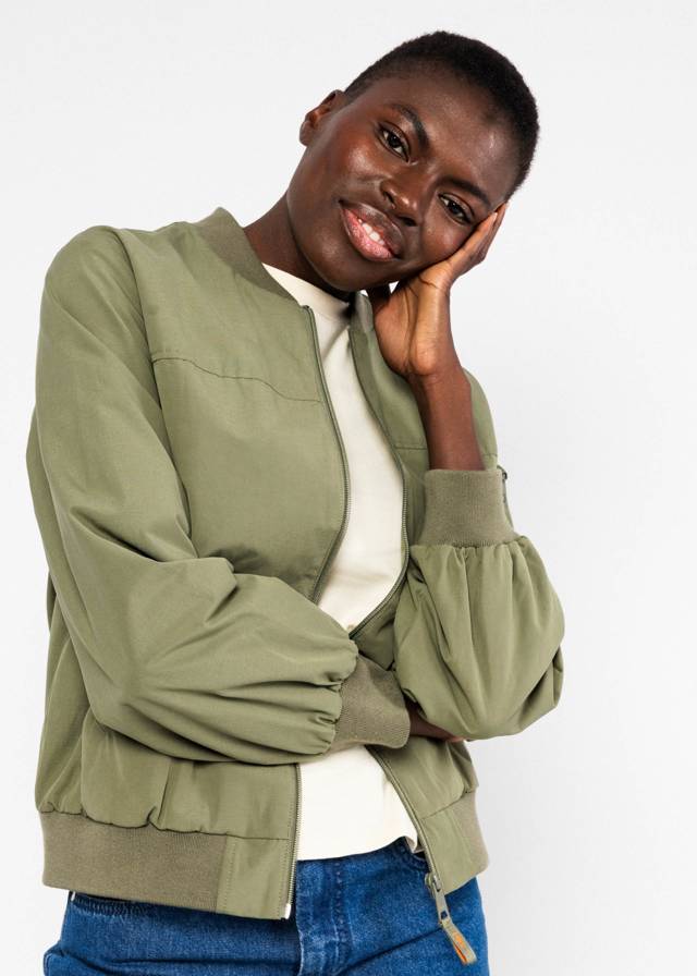 Blouson Wild Heart - Desert Flower Green von Blutsgeschwister