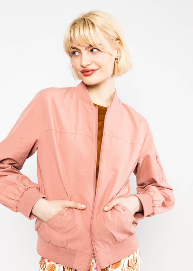 Blouson Wild Heart - Desert Sand Rose Plain von Blutsgeschwister