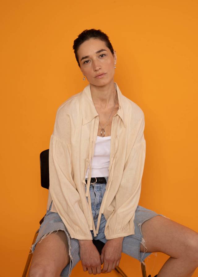 Bluse Château de Belle - Summer Breeze Beige von Blutsgeschwister