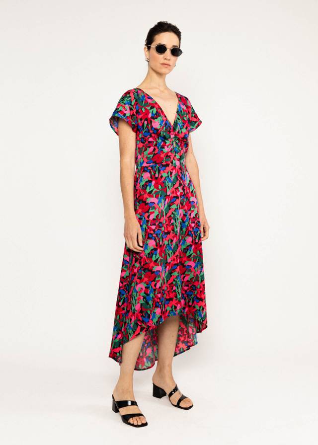 Festliches Kleid Seraphina - Midnight Dancing Flower von Blutsgeschwister