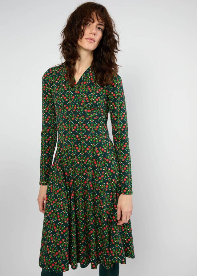 Herbstkleid Shalala Tralala Shawl - Tiny Shiny X-mastree von Blutsgeschwister