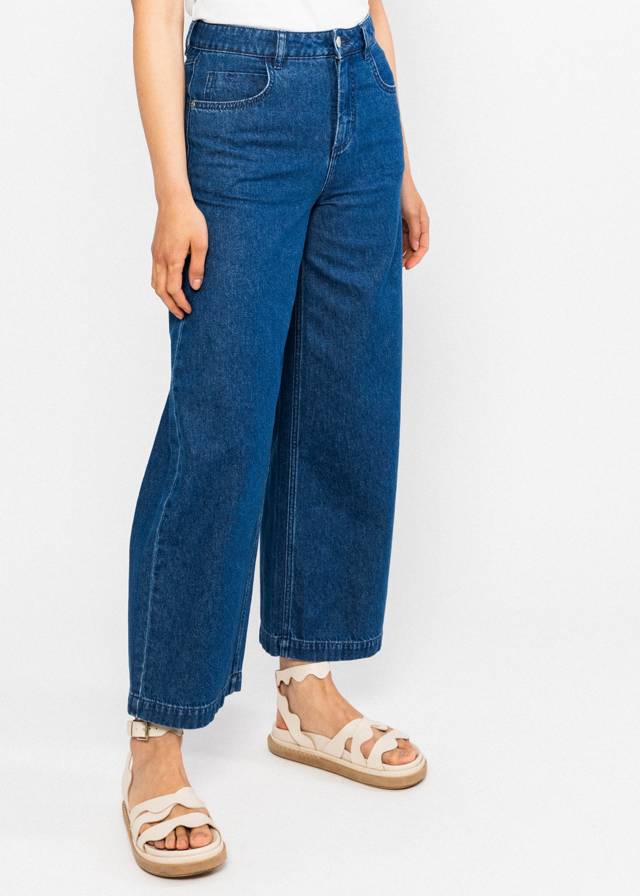 Jeanshose Lene Lou - Ocean Indigo Denim von Blutsgeschwister