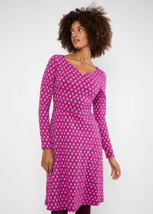 Jerseykleid Froggy Queen - Sweet Fountain Flower von Blutsgeschwister