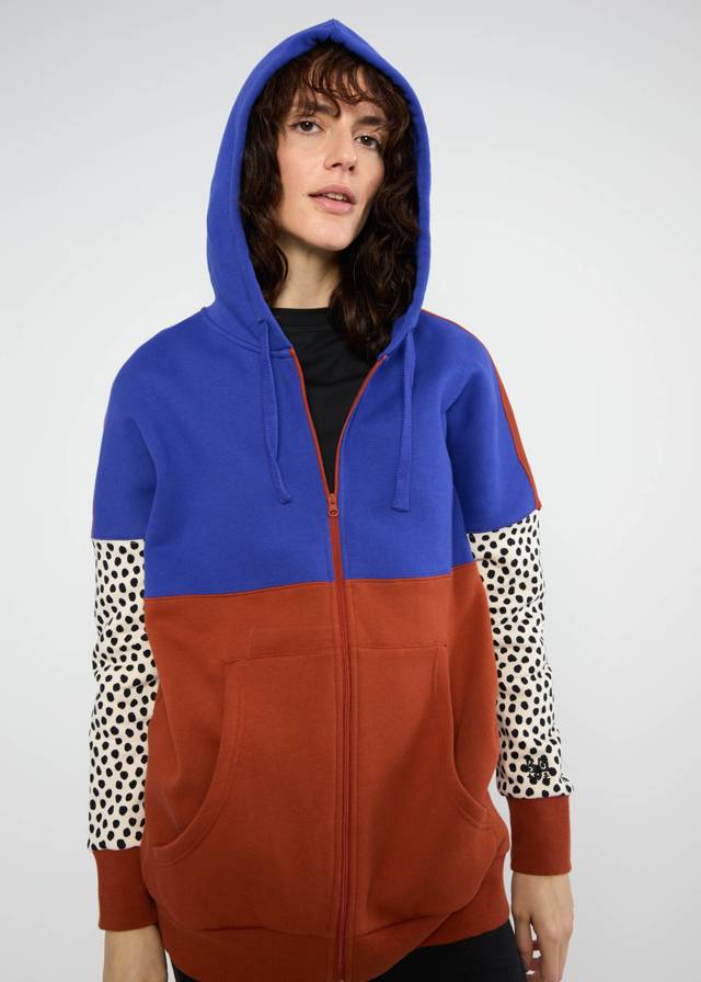 Kapuzenjacke Vivid Vibe - Brown Urban Vibes von Blutsgeschwister