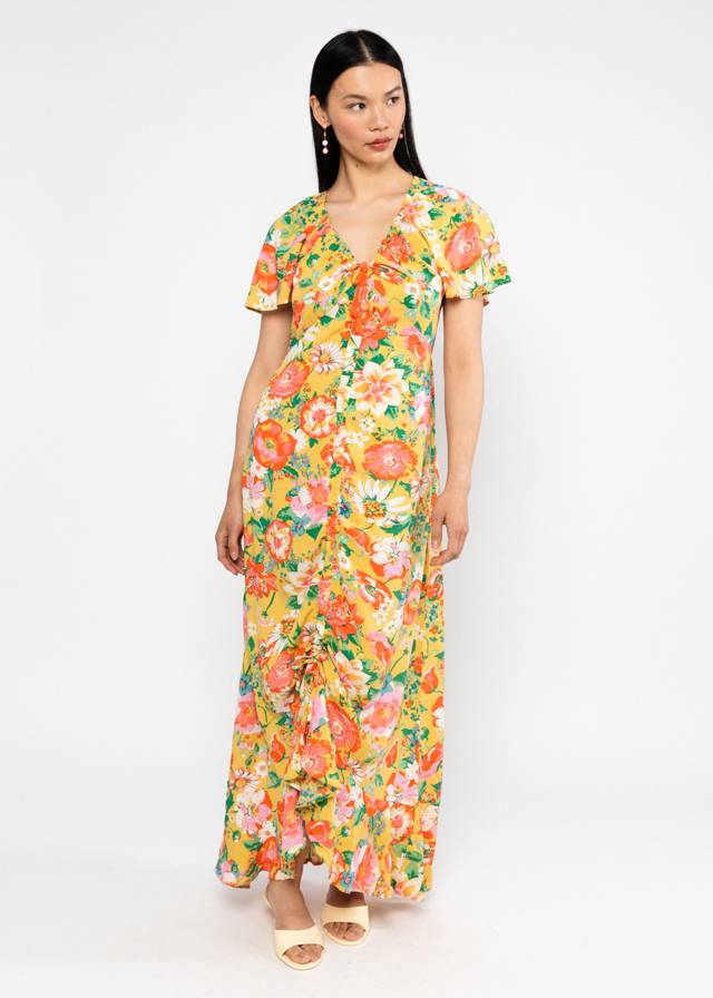 Maxikleid Sunset Goddess - Sunshine Escape von Blutsgeschwister