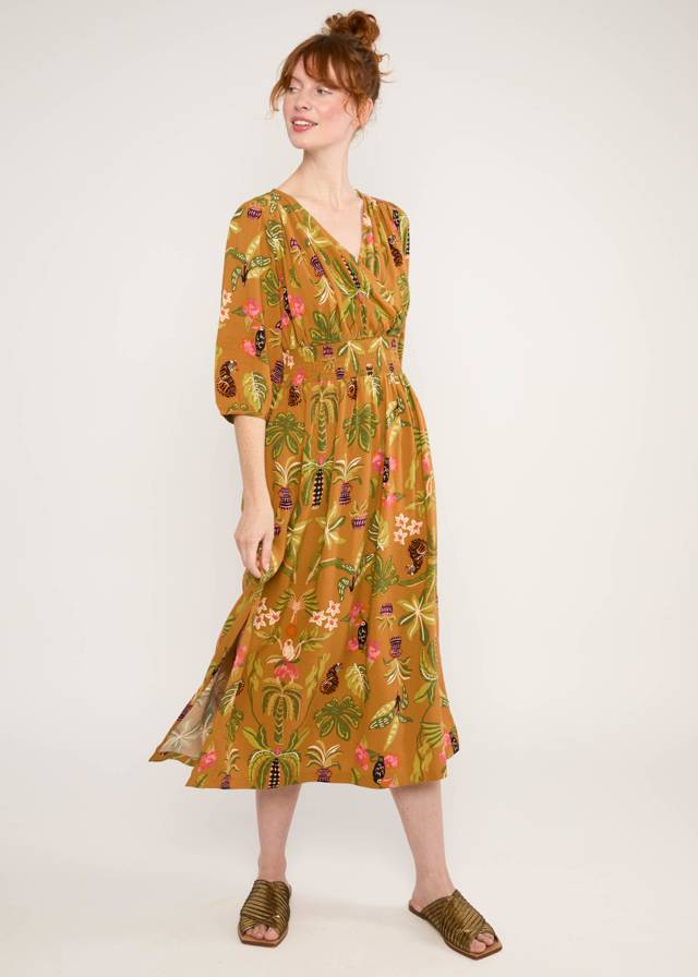 Midikleid Springtime Melody - Tropical Reverie von Blutsgeschwister