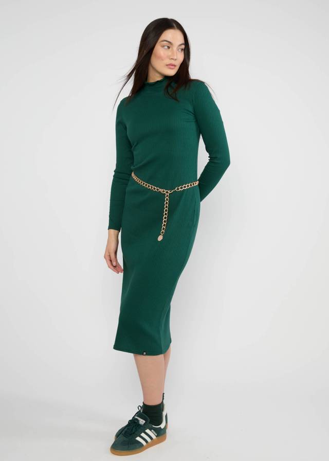 Midikleid The Bodyconscious - Emerald Dahlia Green von Blutsgeschwister