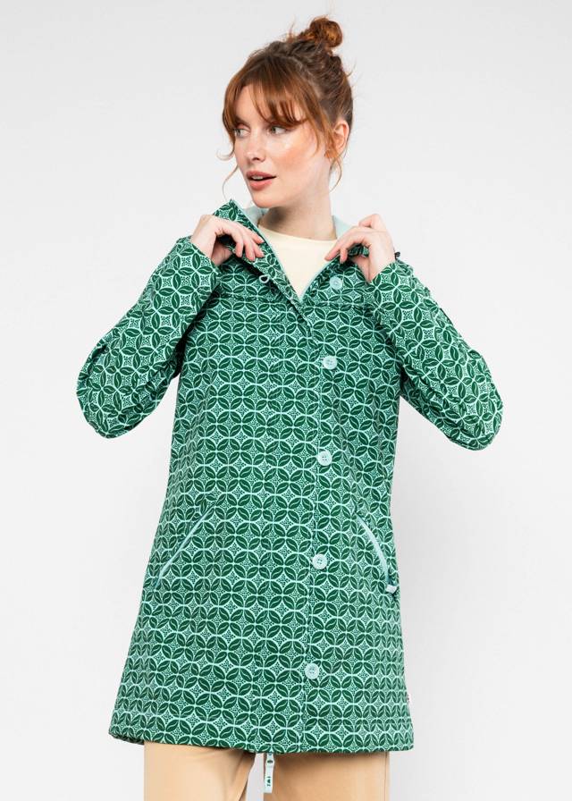 Softshelljacke Wild Weather - Moonlit Bloom von Blutsgeschwister