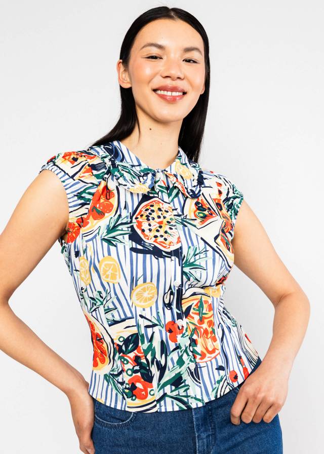 Sommerbluse Que sera sera - Prima Pizza von Blutsgeschwister