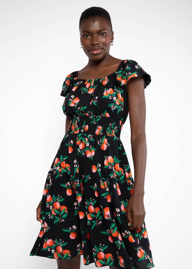 Sommerkleid Parasolita - Orange Grove von Blutsgeschwister