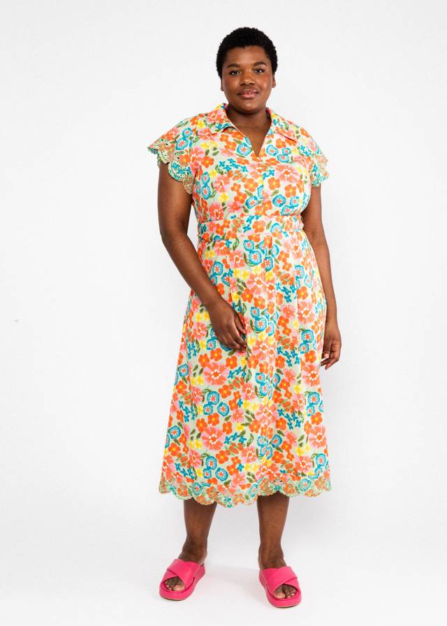 Sommerkleid Ritual Chic - Acrylic Flower von Blutsgeschwister