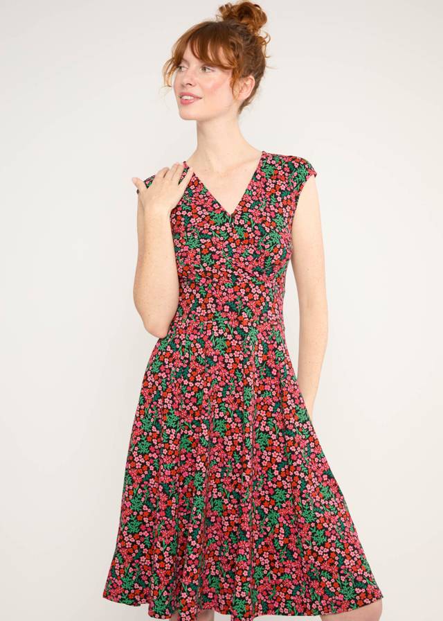 Sommerkleid Shalala Tralala in Love - Tropical Meadow von Blutsgeschwister