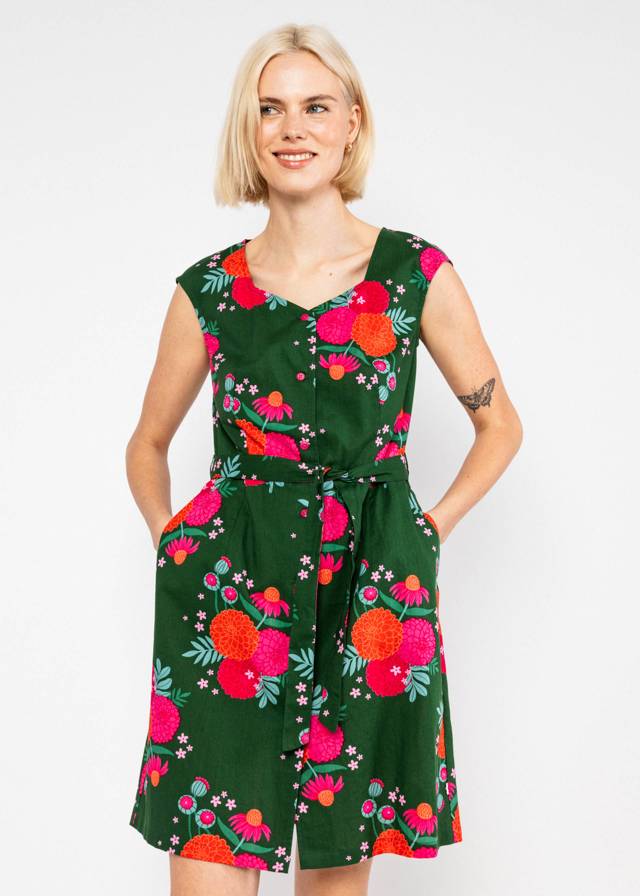 Sommerkleid Veranda Tailorette - Blooming Soft Flowers von Blutsgeschwister