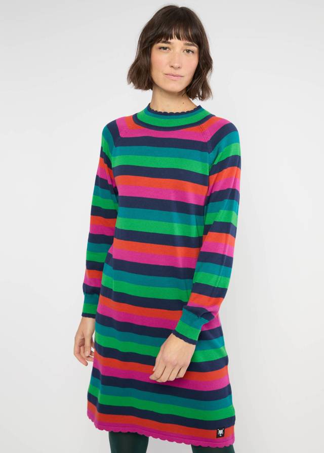 Strickkleid Deliciously Easy Striped - My Troublemaker Stripe von Blutsgeschwister