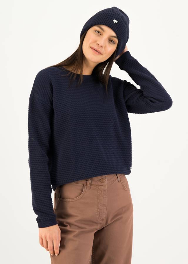 Strickmütze Beanie Queen - Out Of The Blue Knit von Blutsgeschwister