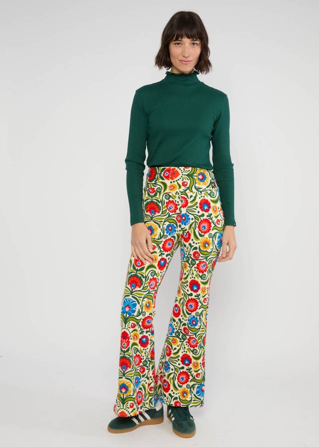 Sweatpants Easy Flared Cozy - Casa De Flores von Blutsgeschwister