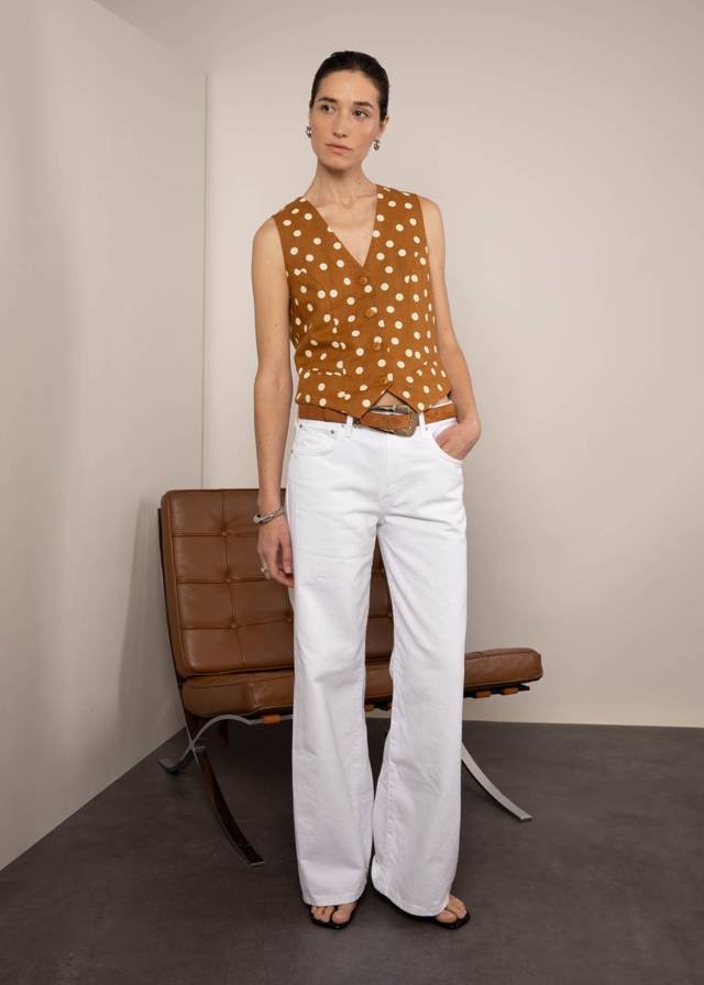 Weste Gilet d’été - Pretty In Bronze Linen von Blutsgeschwister