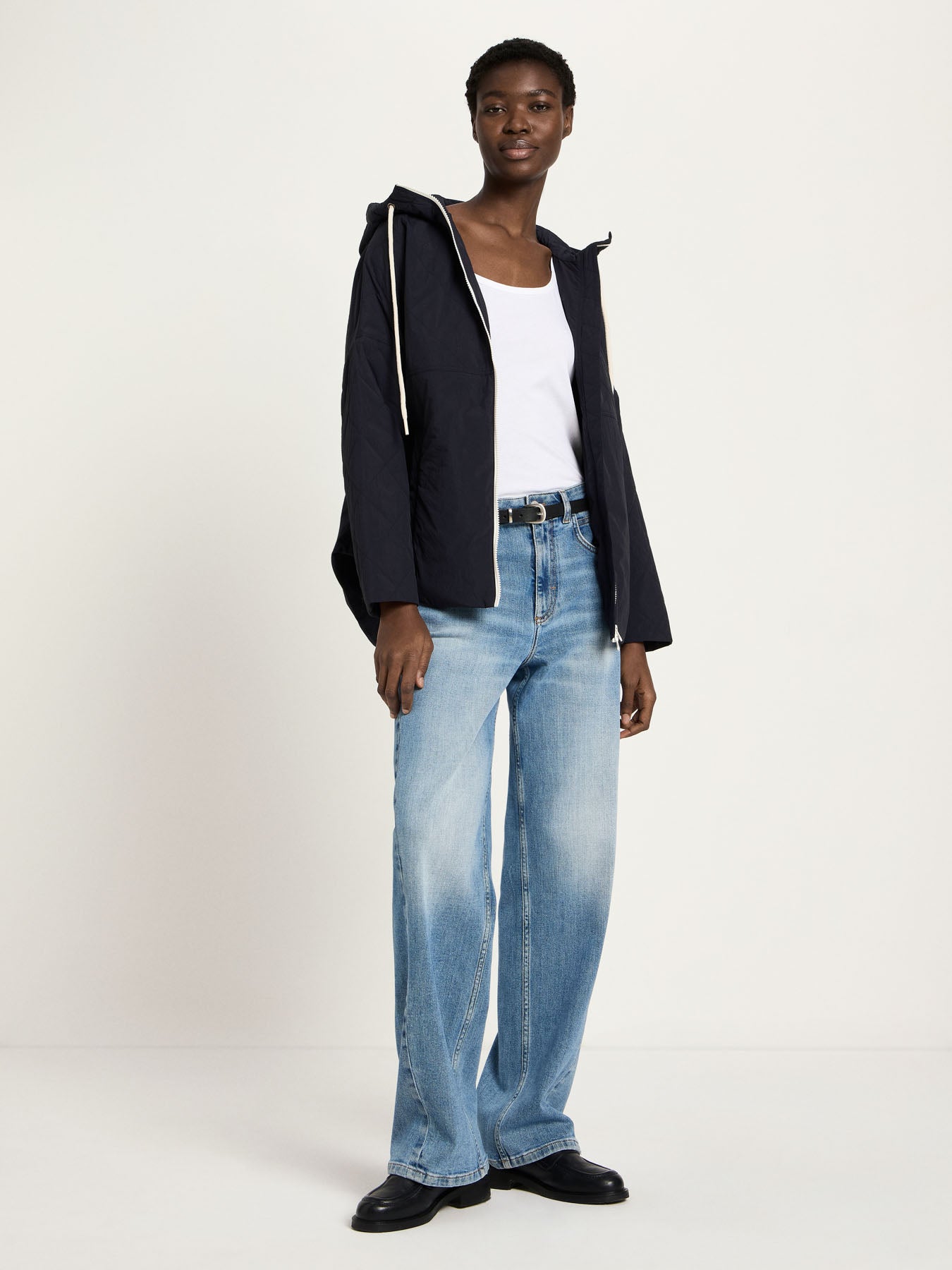 Leicht wattierte Jacke (GRS) - Onyx von Lanius