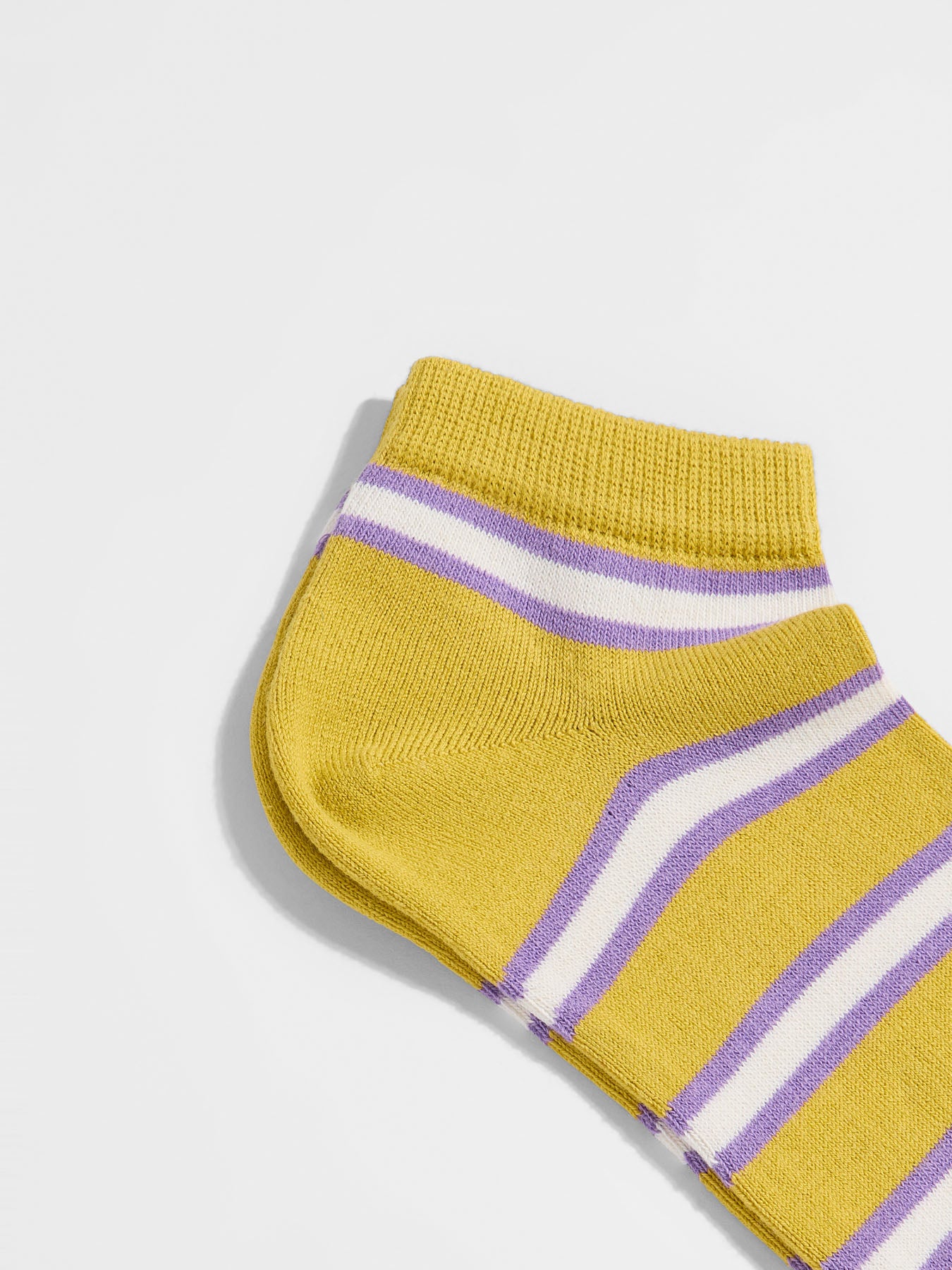 Sneaker Socken (GOTS) - Kiwi / Off White von Lanius